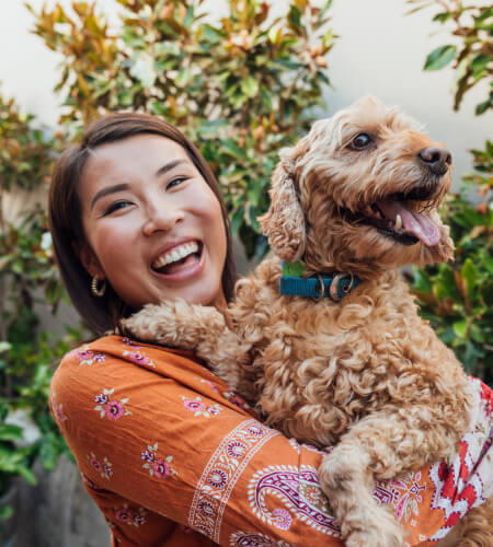 young-woman-with-pet